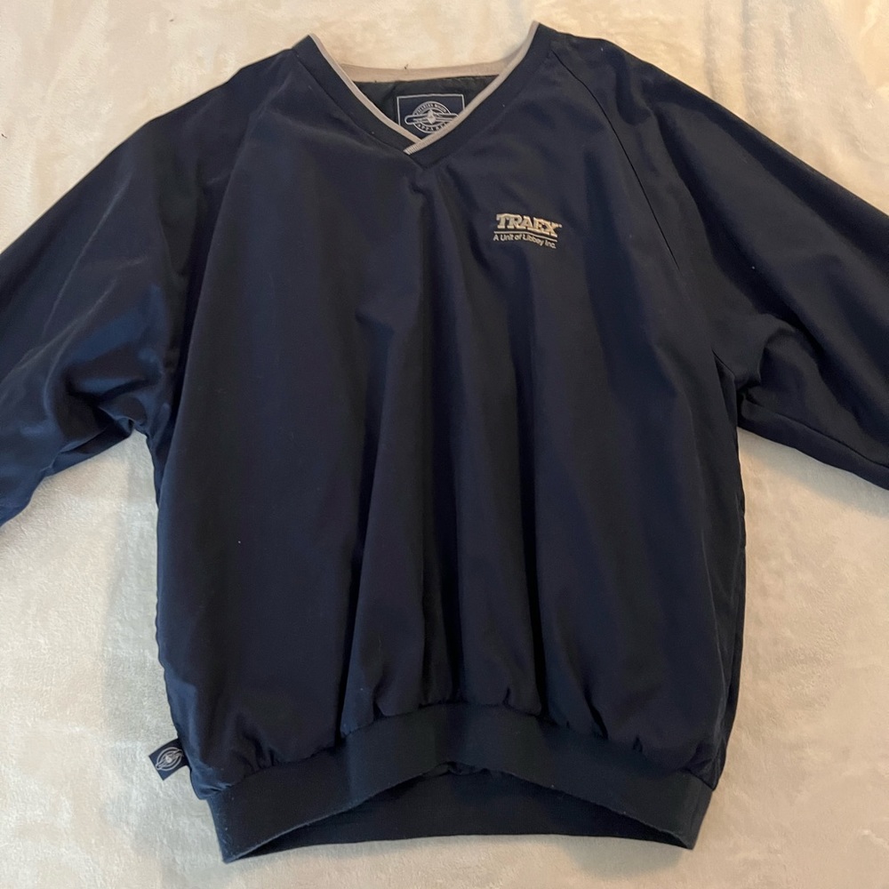 Unisex Navy Blue Vintage Crewneck